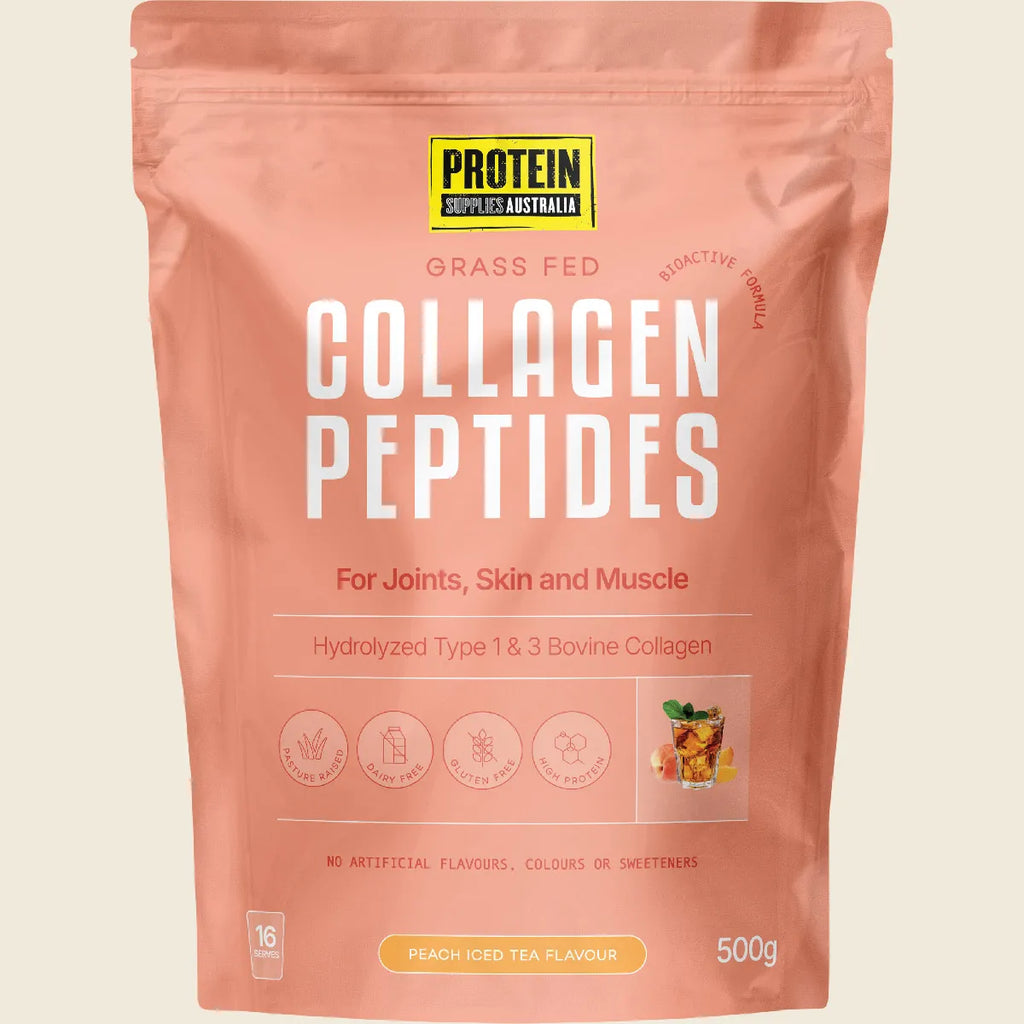 Collagen Peptides Peach Iced Tea 500g