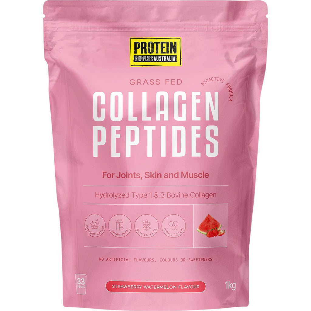 Collagen Peptides Strawberry Watermelon 1kg
