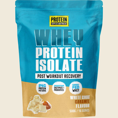 WPI Whey Protein Isolate White Choc Caramel 500g
