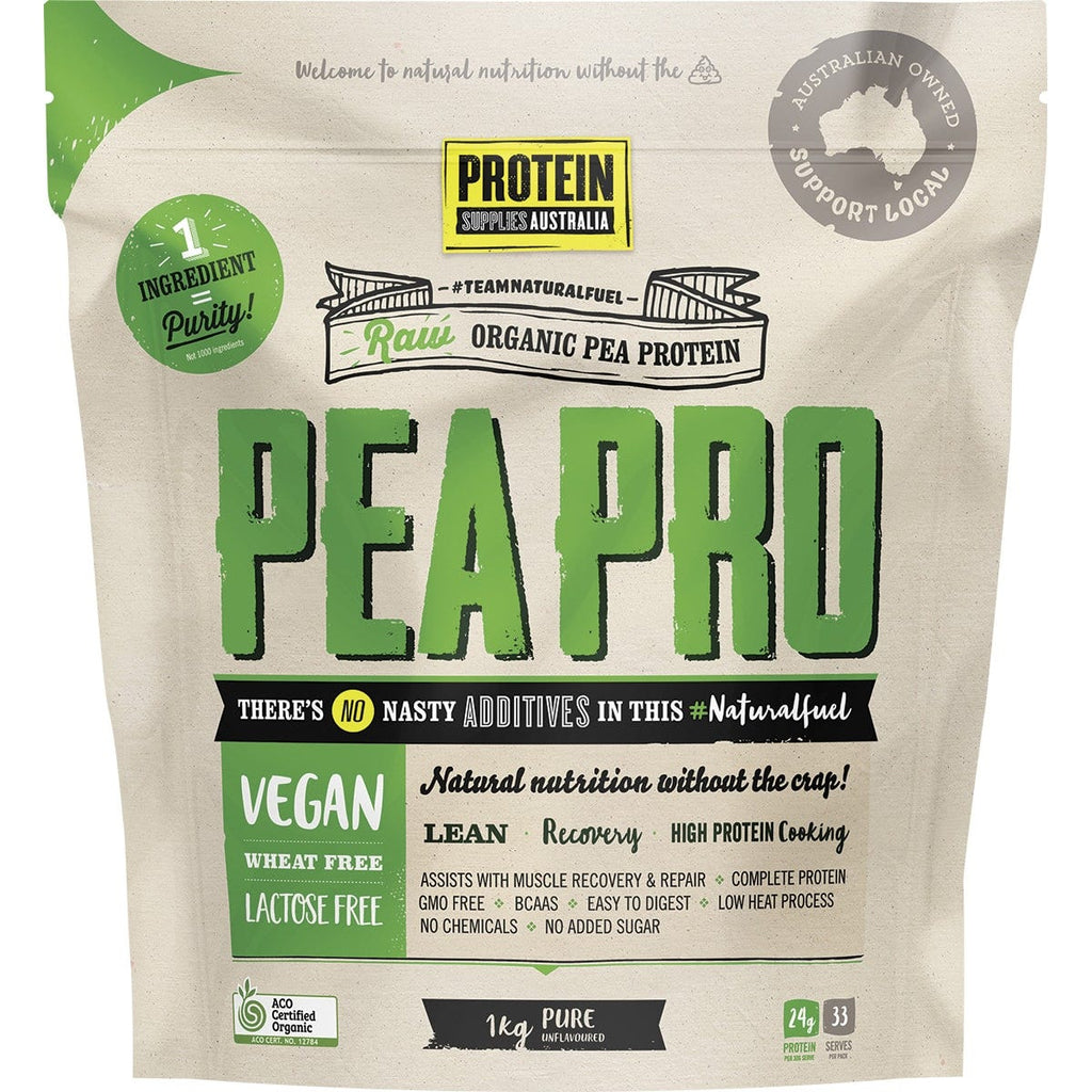 PeaPro Raw Pea Protein Pure 1kg