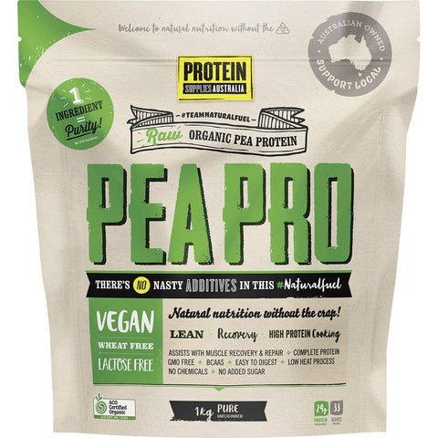 PeaPro Raw Pea Protein Pure 1kg