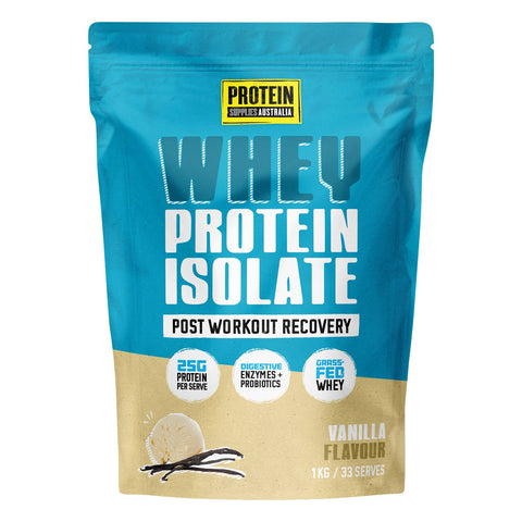 WPI Whey Protein Isolate Vanilla 1kg