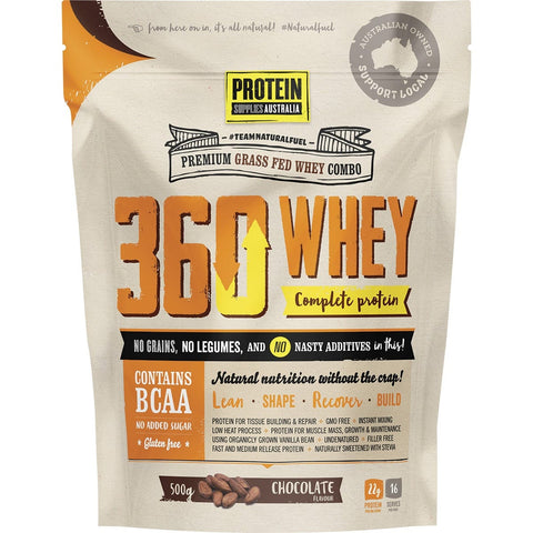 360Whey Chocolate WPI+WPC Combo 500g
