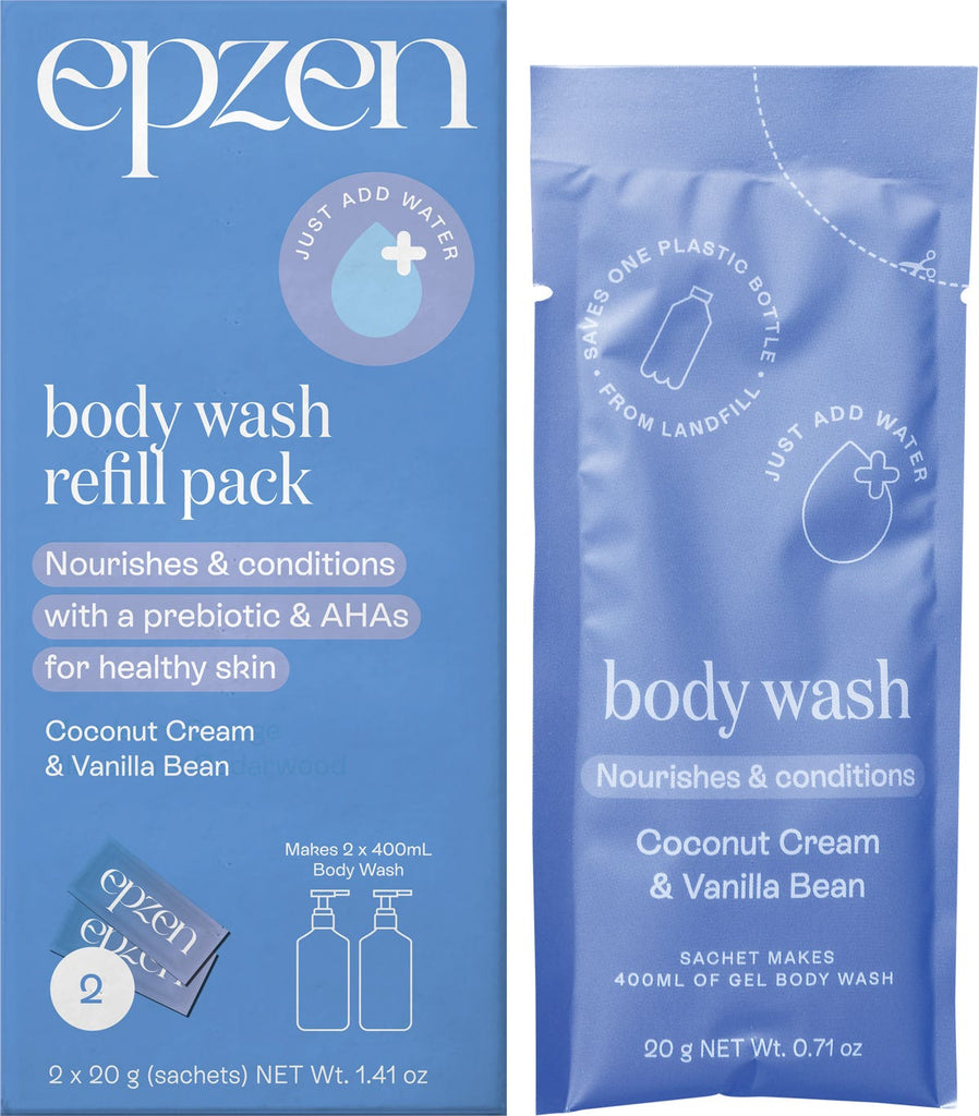 Body Wash Refill Pack Coconut Cream & Vanilla Bean 2pk
