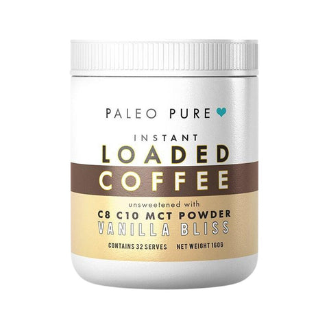 Paleo Pure Loaded Coffee Vanilla Bliss 160g
