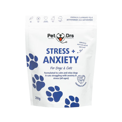 Pet Drs Supplement Stress Plus Anxiety 200g