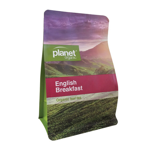 Planet Organic Org English Breakfast Loose Leaf Tea 125g