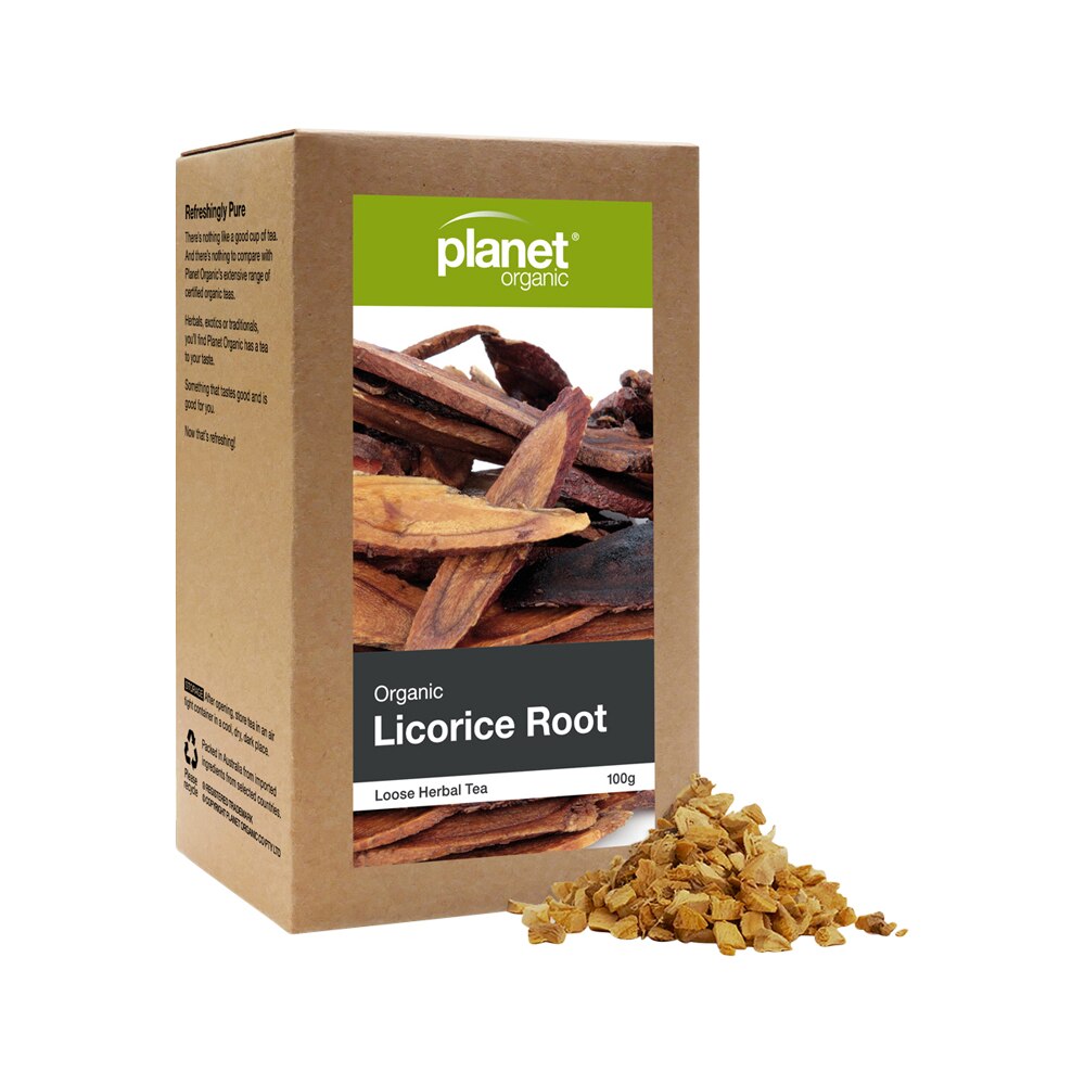 Planet Organic Org Licorice Root Loose Leaf Tea 100g