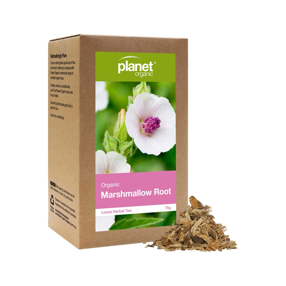 Planet Organic Org Marshmallow Root Loose Leaf Tea 75g