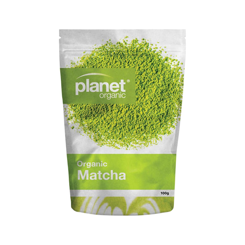 Planet Organic Org Matcha Green Tea Powder 100g