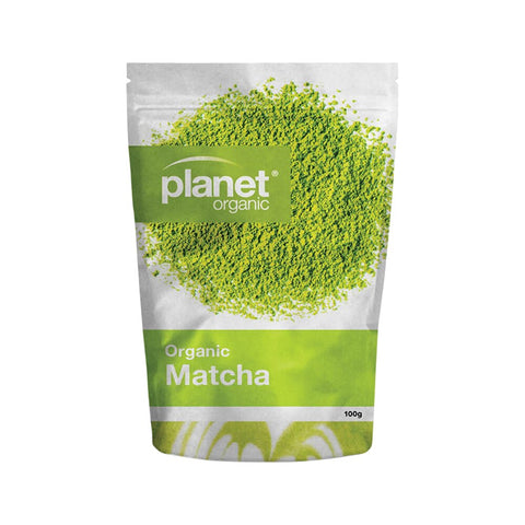 Planet Organic Org Matcha Green Tea Powder 100g