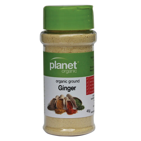 Planet Organic Org Shaker Ginger Ground 45g
