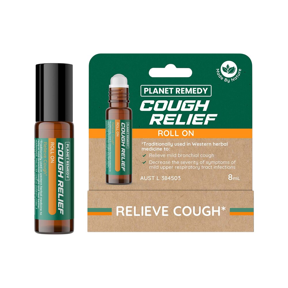 Planet Remedy Roll On Cough Relief 8ml