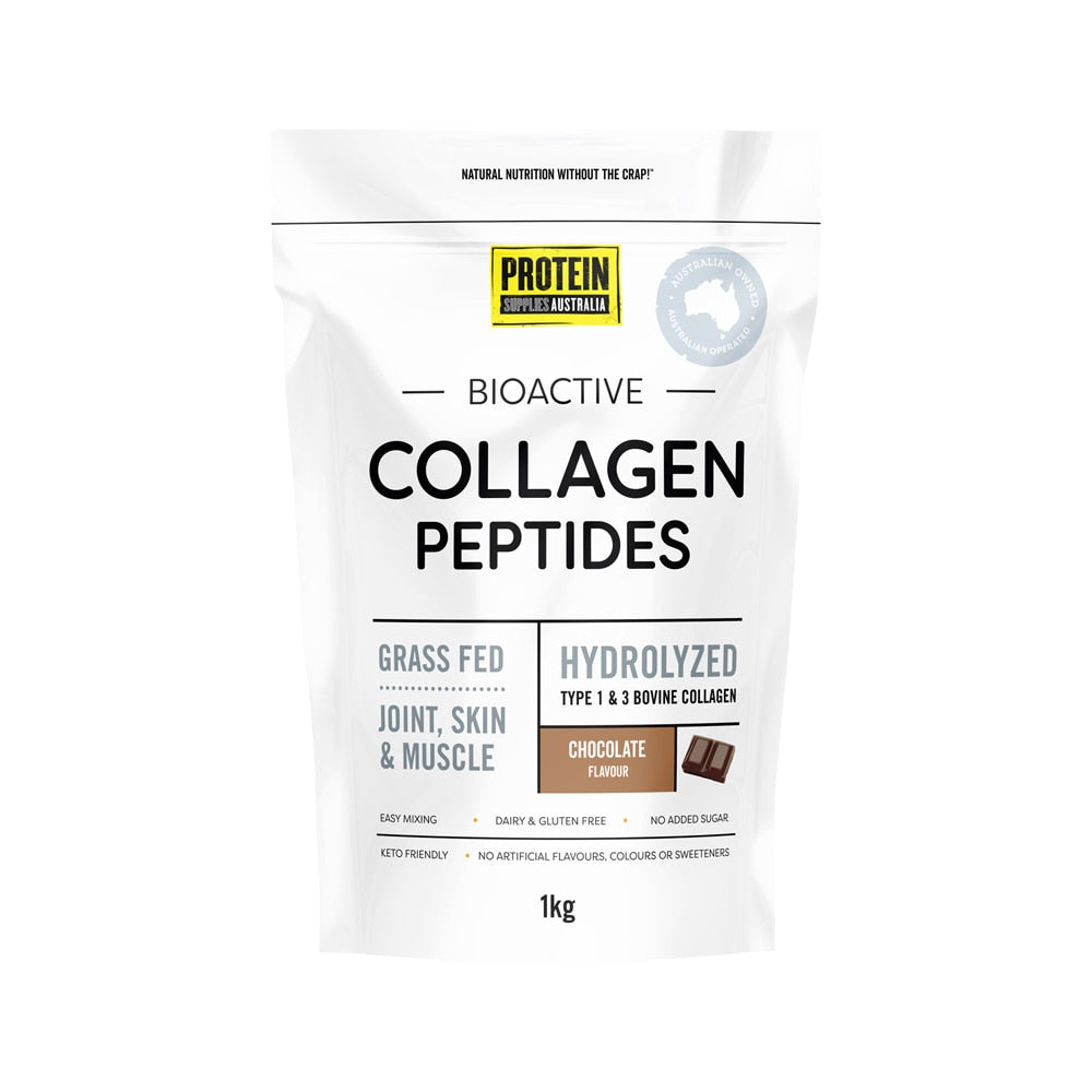 Protein Supplies Collagen Peptides Chocolate 1kg