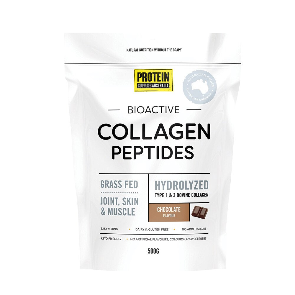 Protein Supplies Collagen Peptides Chocolate 500g