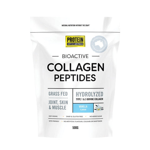 Protein Supplies Collagen Peptides Vanilla 500g
