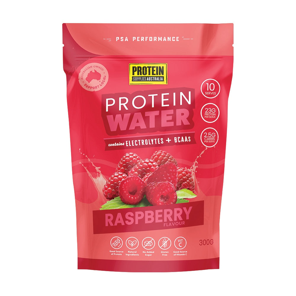 Protein Supplies Protein Water Raspberry 300g