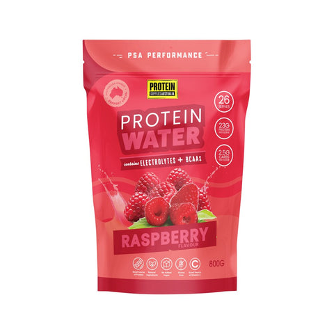 Protein Supplies Protein Water Raspberry 800g