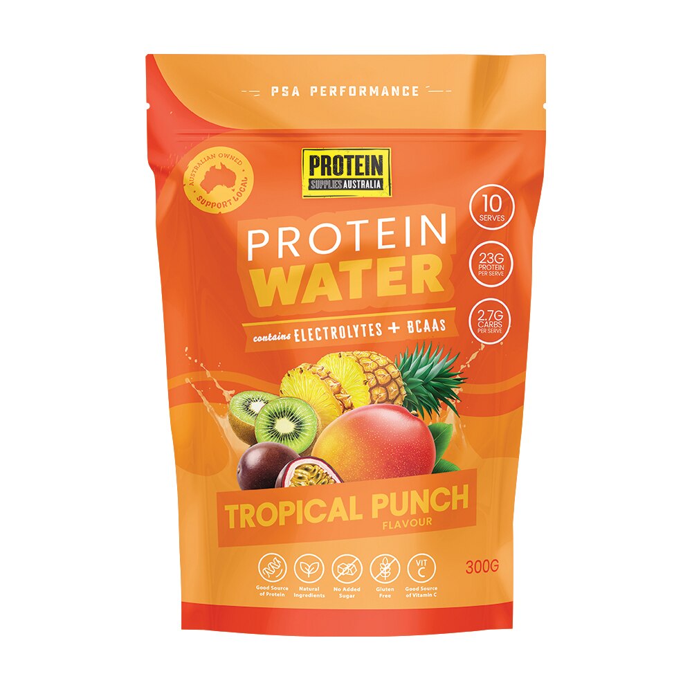 Protein Supplies Protein Water Tropical Punch 300g