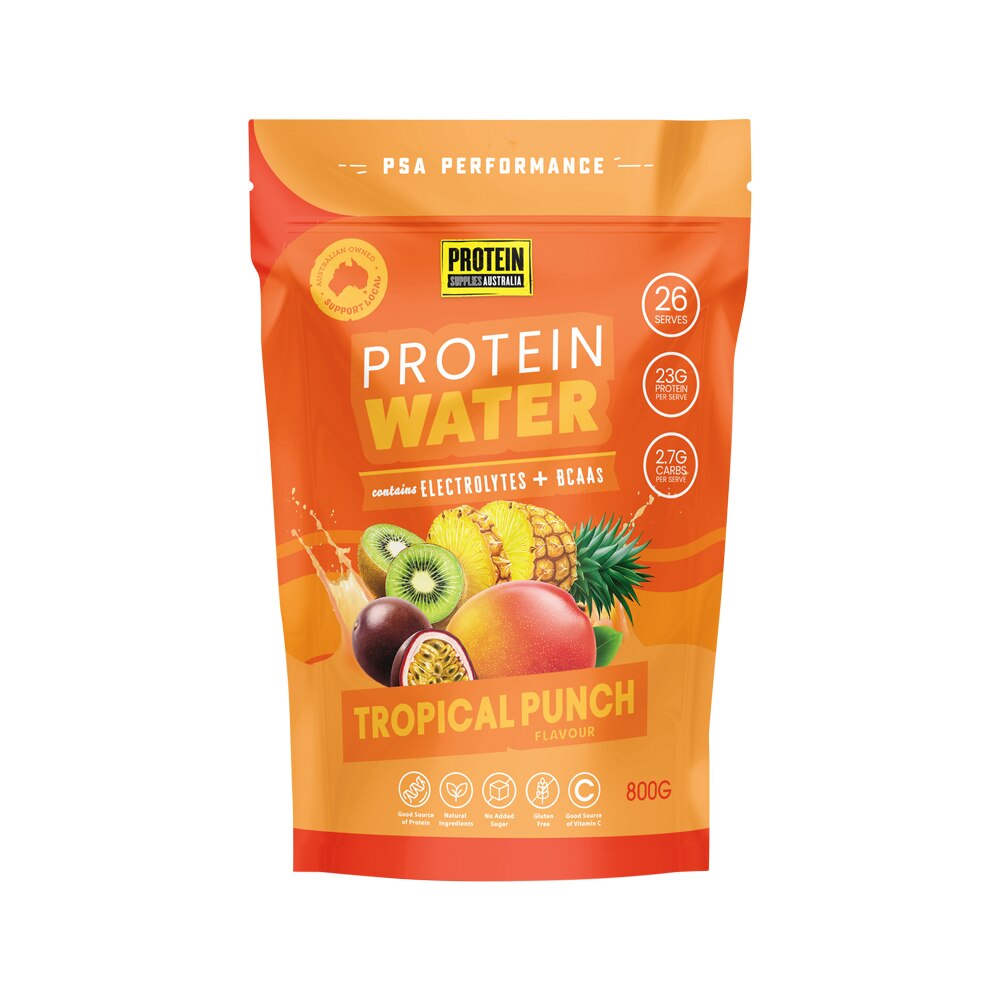 Protein Supplies Protein Water Tropical Punch 800g