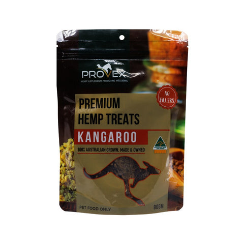 Provex Premium Hemp Treats Kangaroo 90g