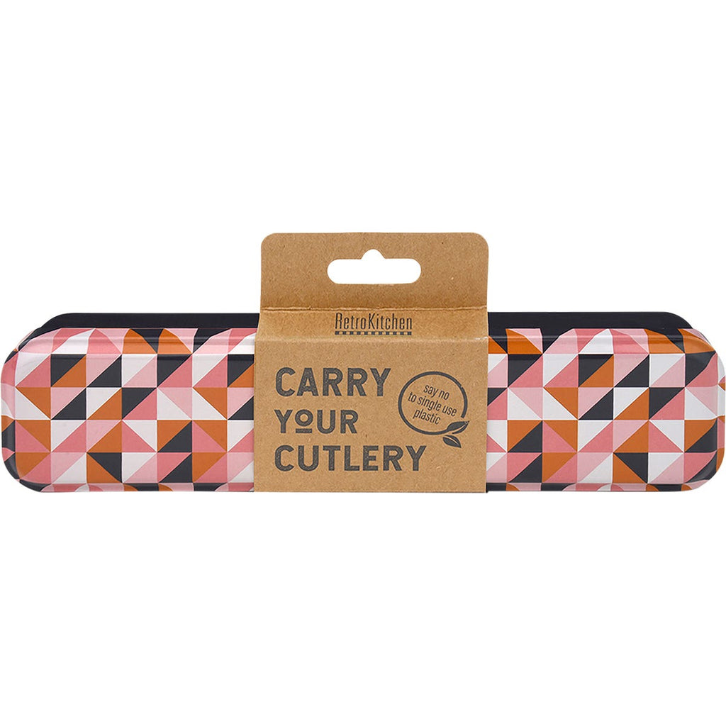 Geometric Stainless Steel Cutlery Set