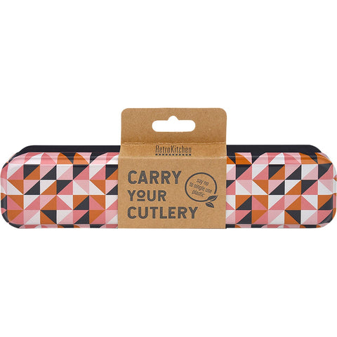 Geometric Stainless Steel Cutlery Set