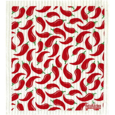 100% Compostable Sponge Cloth Chillies