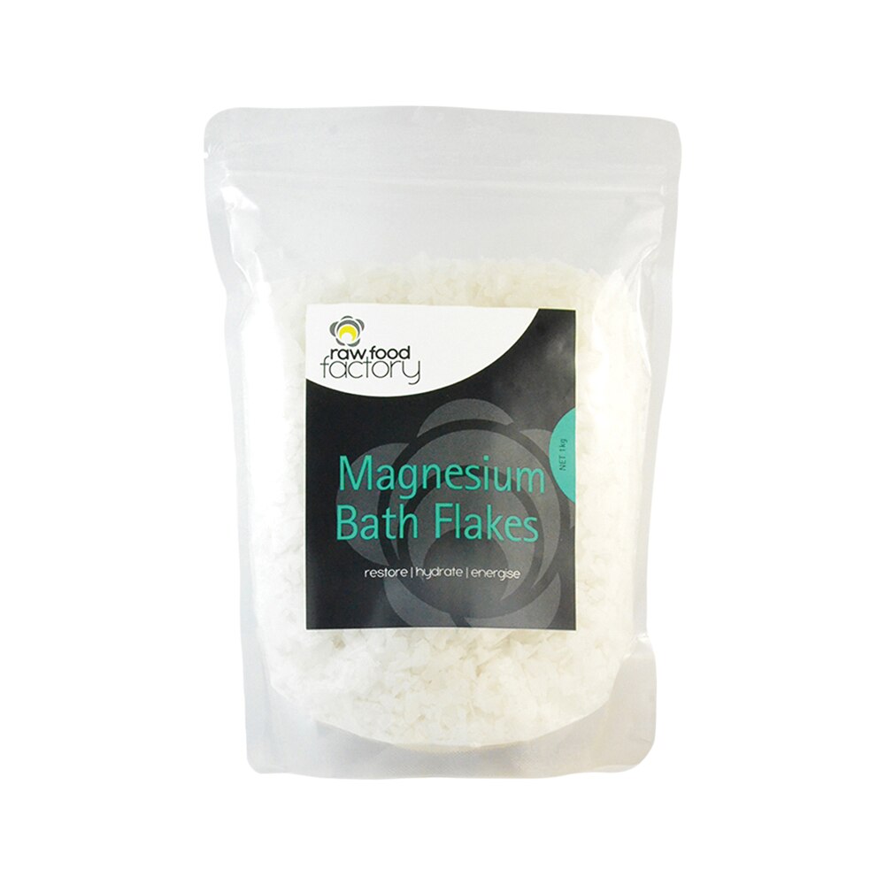 Raw Food Factory Bath Flakes Magnesium 1kg