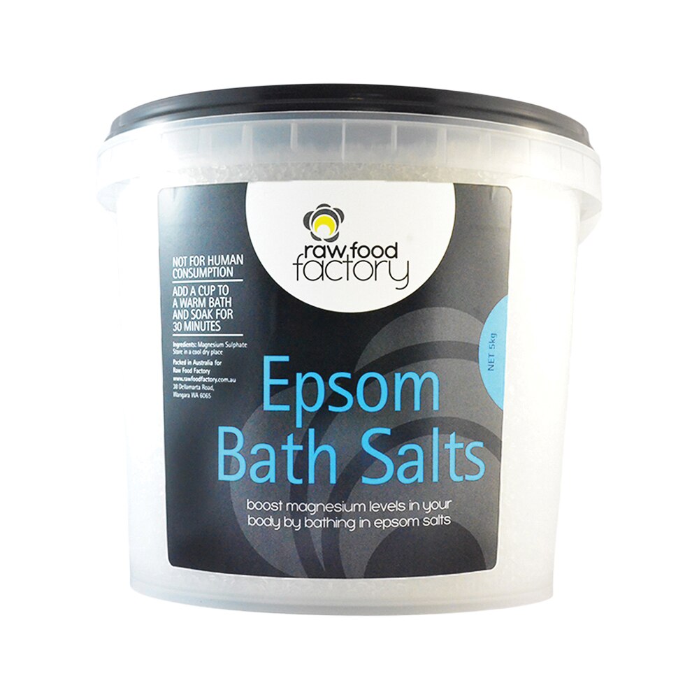Raw Food Factory Bath Salts Epsom 5kg