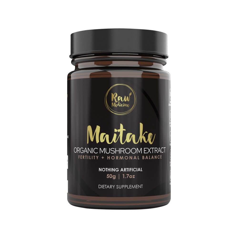 Raw Medicine Org Mushroom Extract Maitake 50g