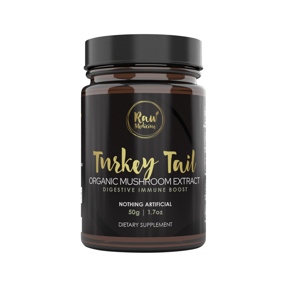 Raw Medicine Org Mushroom Extract Turkey Tail 50g