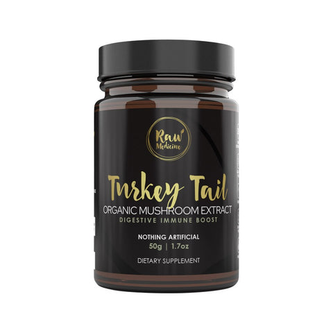 Raw Medicine Org Mushroom Extract Turkey Tail 50g