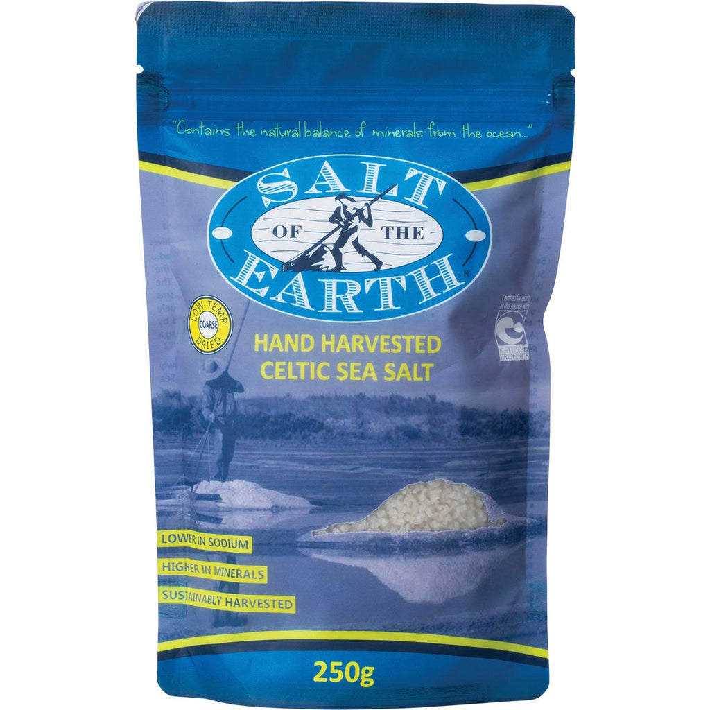 Celtic Sea Salt Low Temp Dried Coarse 250g