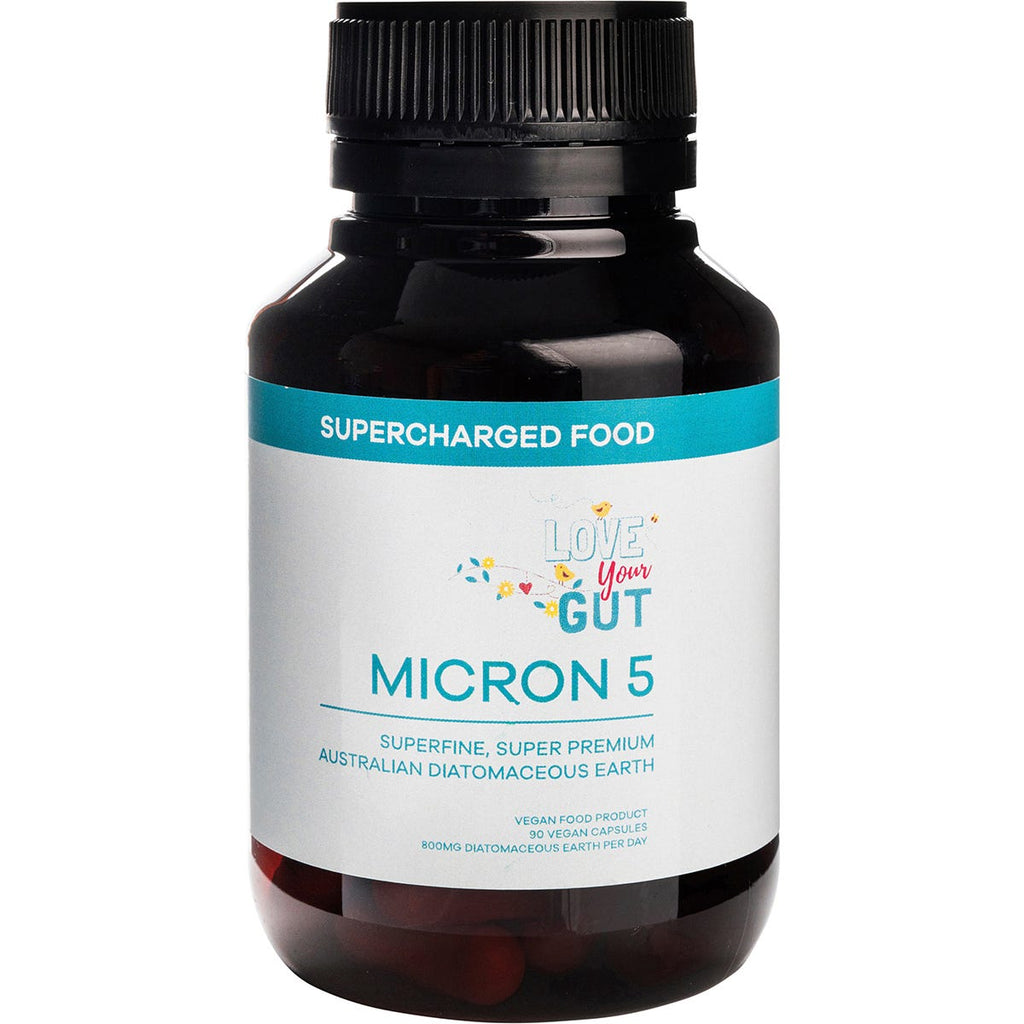 Love Your Gut Capsules Micron 5 Diatomaceous Earth 90 Caps