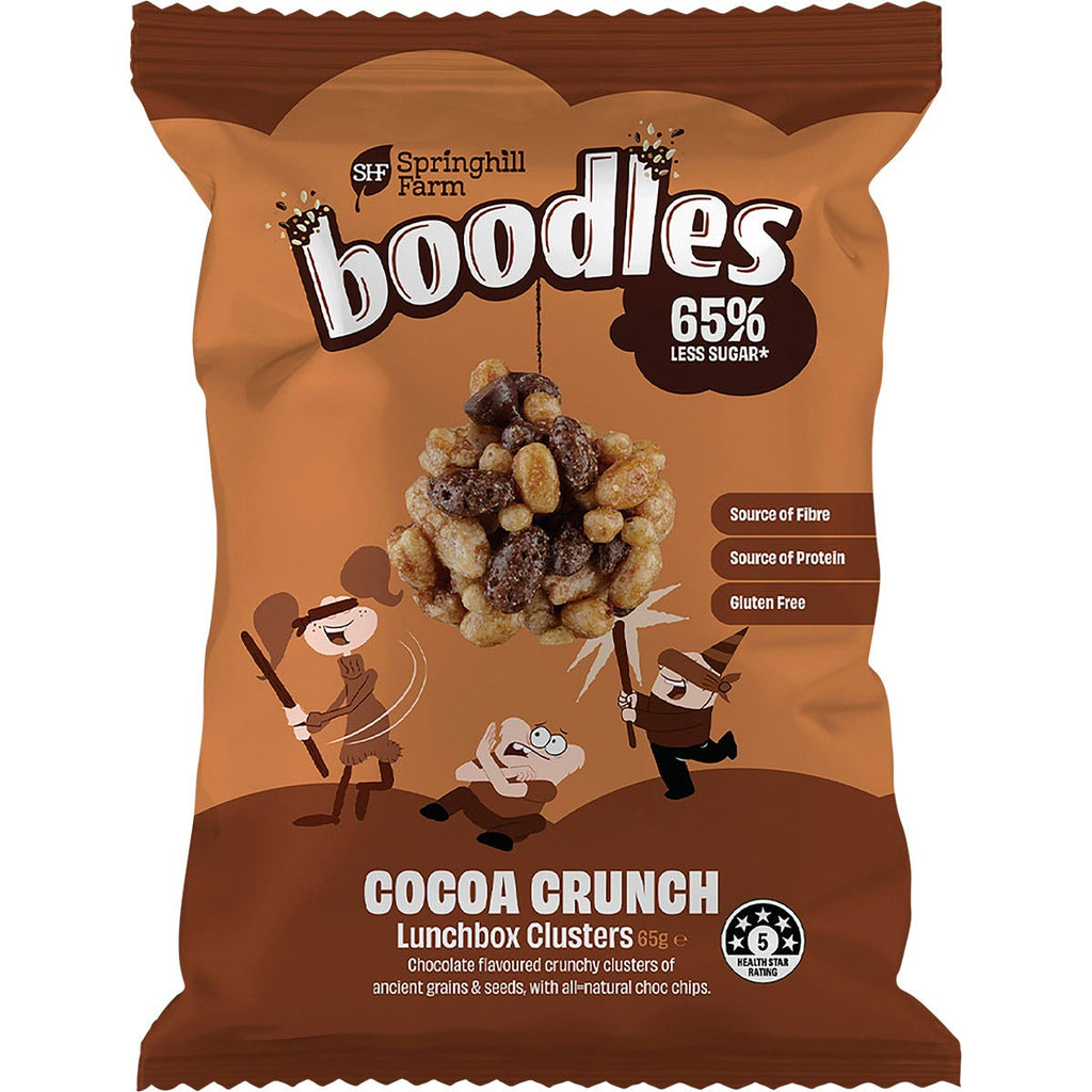 Boodles Lunchbox Clusters Cocoa Crunch 65g