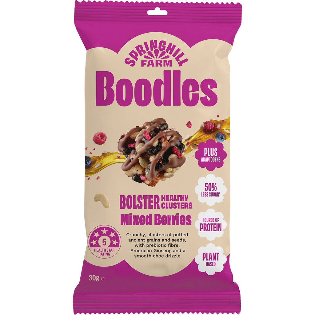 Boodles Healthy Clusters BOLSTER Mixed Berries 10x30g