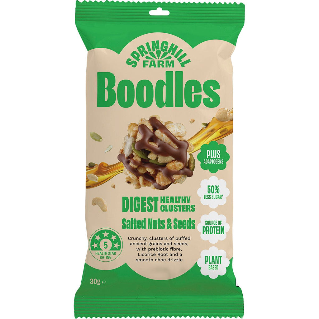 Boodles Healthy Clusters DIGEST Salted Nuts & Seeds 10x30g