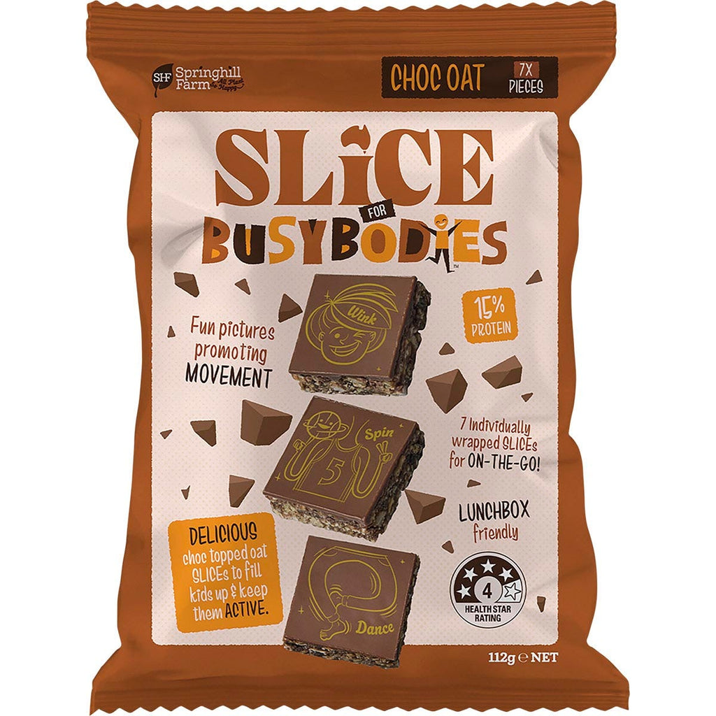SLICE for Busybodies Choc Oat 7 Pack 112g