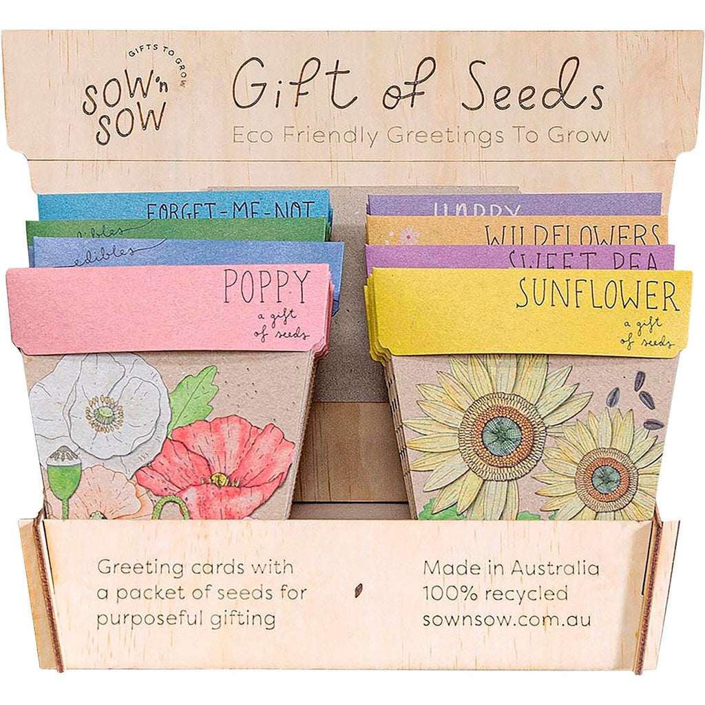 Gift of Seeds Counter Display Includes Stock x48