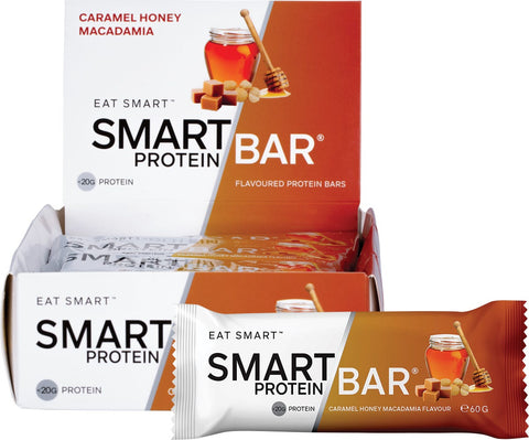 Caramel Honey Macadamia Flavour Protein Bar 12x60g