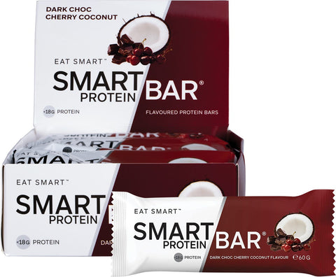 Dark Choc Cherry Coconut Flavour Protein Bar 12x60g