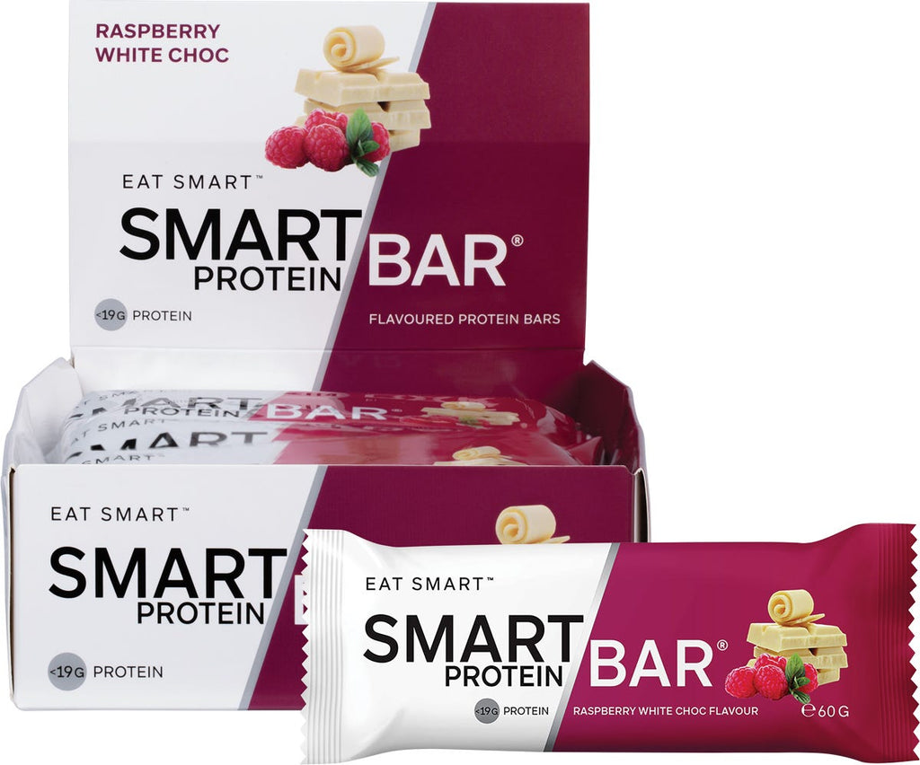 Raspberry White Chocolate Flavour Protein Bar 12x60g