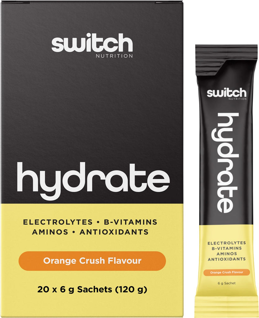Hydrate Electrolytes No Added Sugar Orange Crush 20x6g