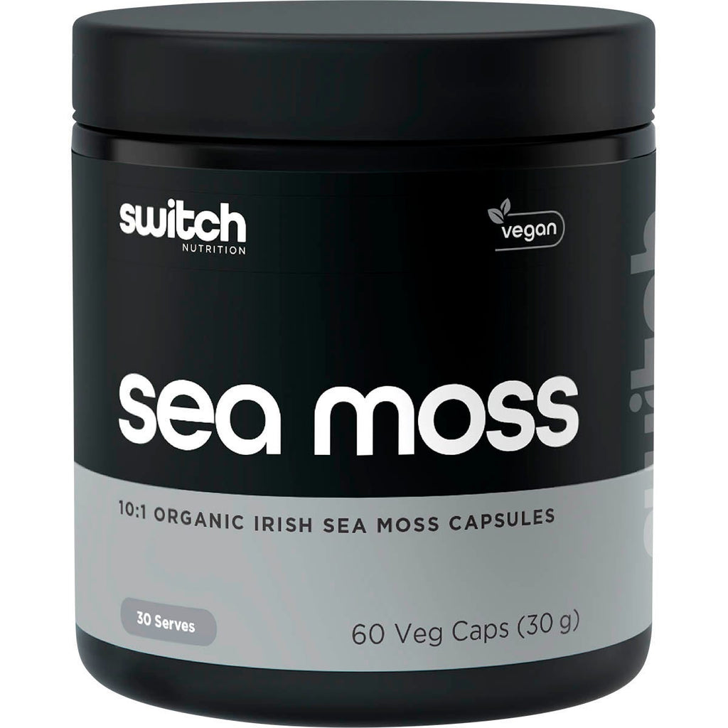 Sea Moss 10:1 Organic Irish Sea Moss Capsules 60 Caps