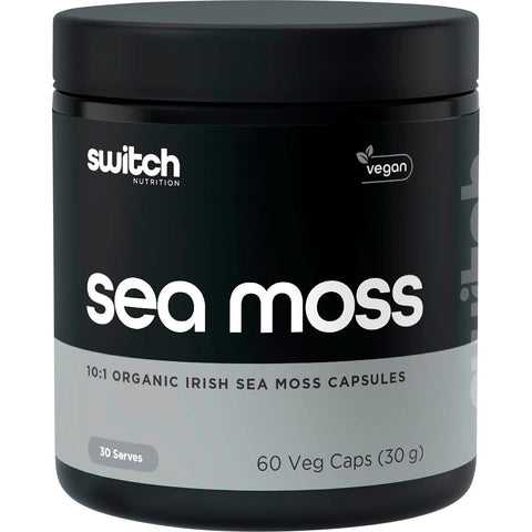 Sea Moss 10:1 Organic Irish Sea Moss Capsules 60 Caps