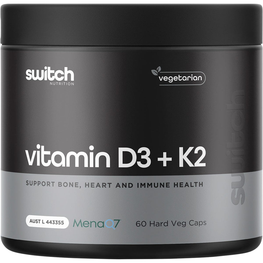 Vitamin D3 + K2 60 Caps
