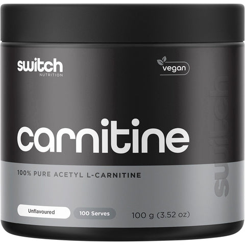 Carnitine 100% Pure Acetyl L-Carnitine Unflavoured 100g