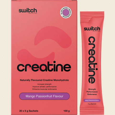 Creatine Monohydrate Sachets Mango Passionfruit 20x5g