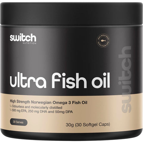 Ultra Fish Oil High Strength Norwegian Omega 3 30 Caps